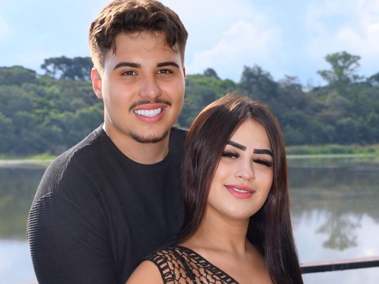 Pedro Espíndola e Rayne Souza